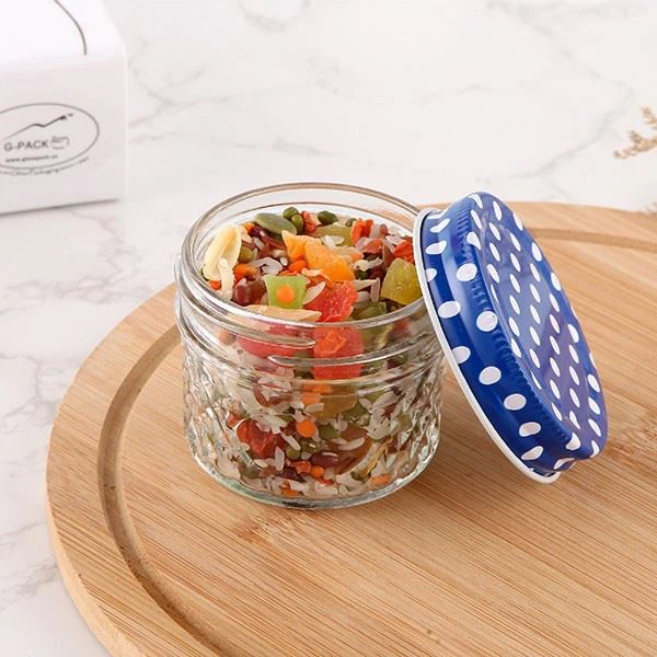 240 Ml Glass Jar Supplier Wholesale Wide Mouth Mason Jars